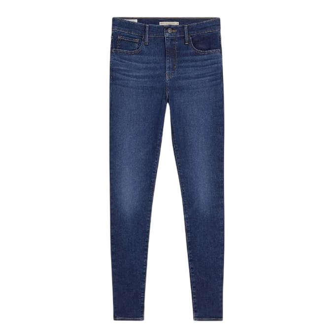 Levis Dames/Dames High Rise Skinny Jeans (Echokamer)