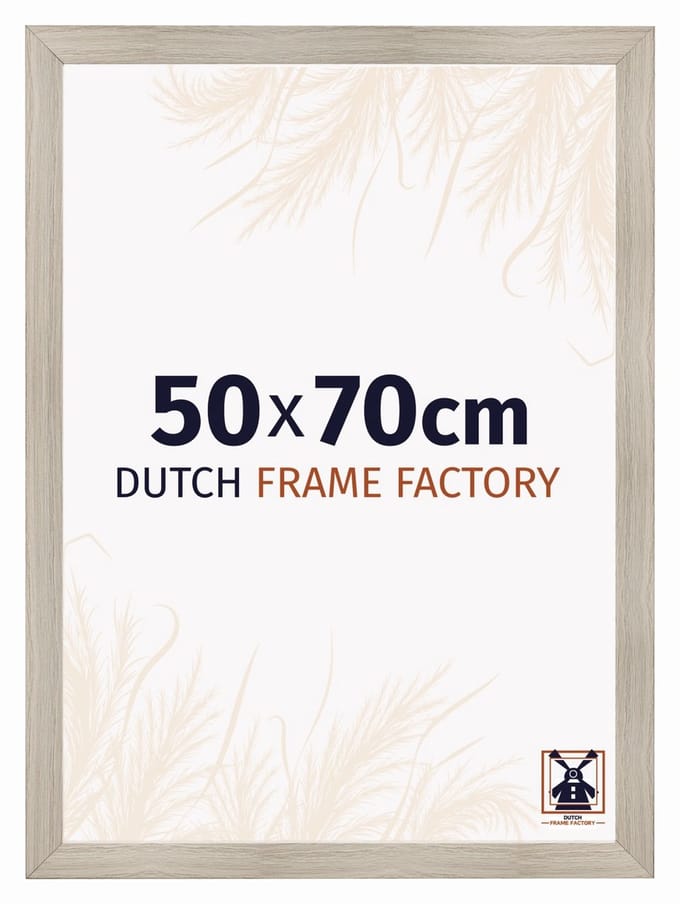 Fotolijst 50x70 cm - MDF - Eiken Licht - Praag