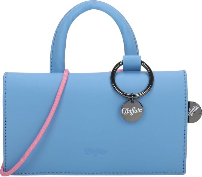 BUFFALO Portemonnee Muse On String Crossbody Bag Dreamy Blue Blauw