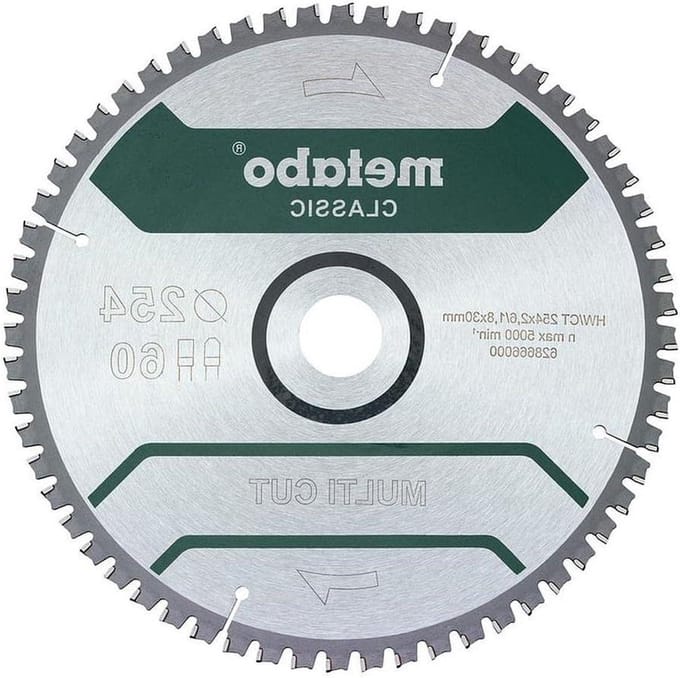 254x26/18x30 Zaagblad Multi Cut Classic 254mm - HW/CT 60 tanden