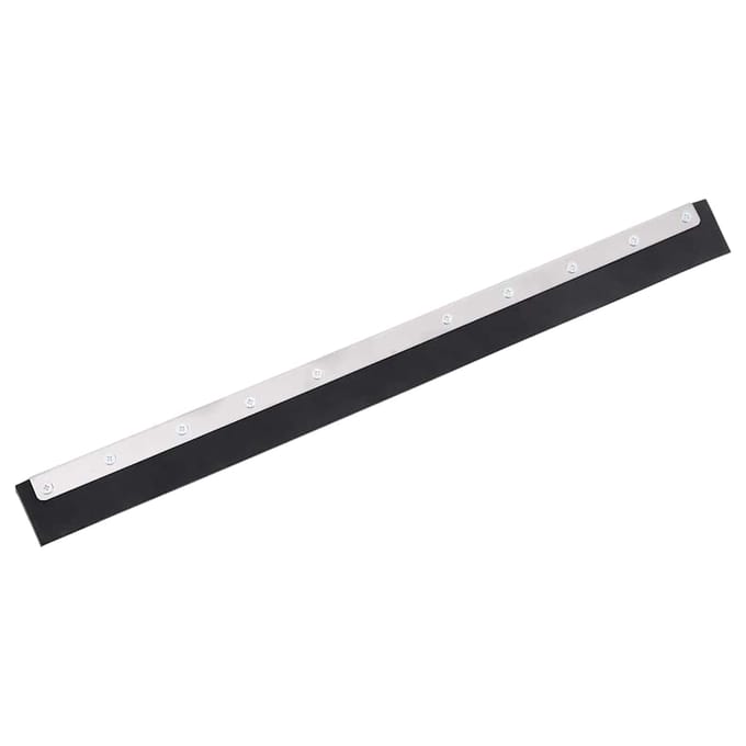vidaXL - Vloerwisserkop - 75x2x5 - cm - staal - en - rubber