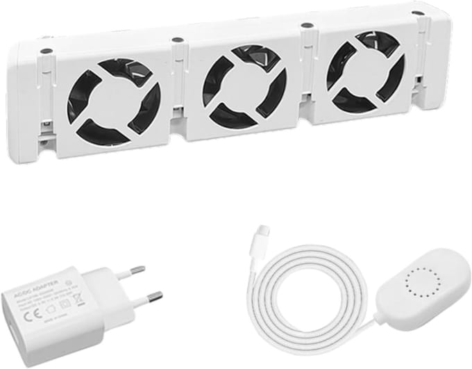 Radiator Ventilator - Verwarming Booster - Energie Besparen - Stille Werking - 34 x 7 x 3 cm