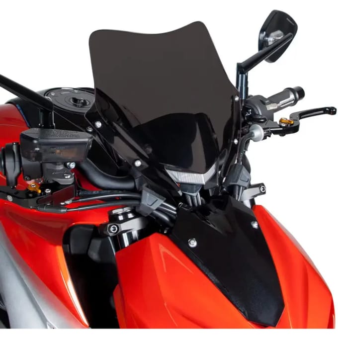 Motorfiets voorruit Barracuda Aerosport Kawasaki Z1000 2014