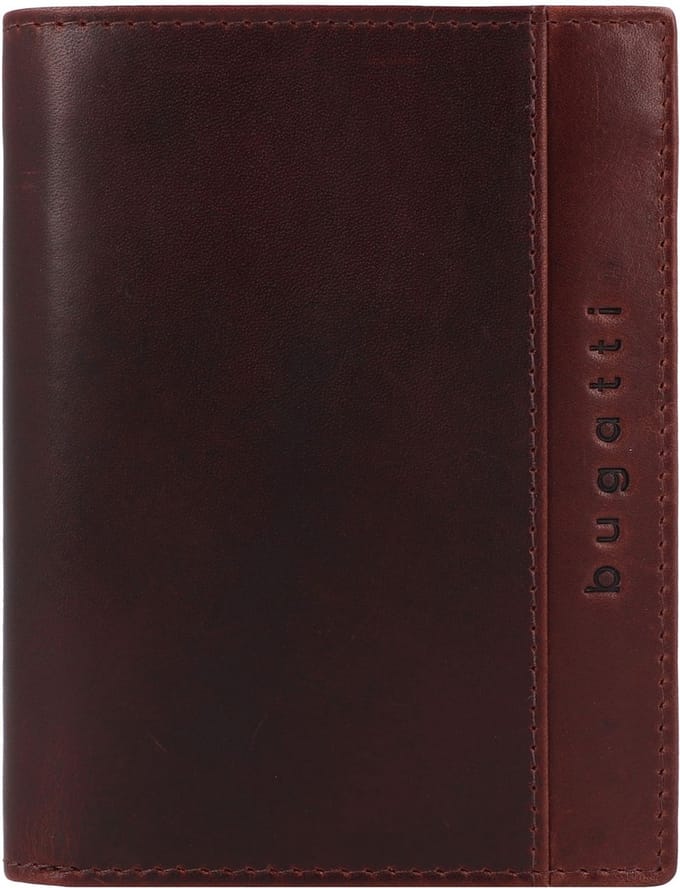 bugatti Portemonnee Romano Wallet With Flap Brown Donkerbruin