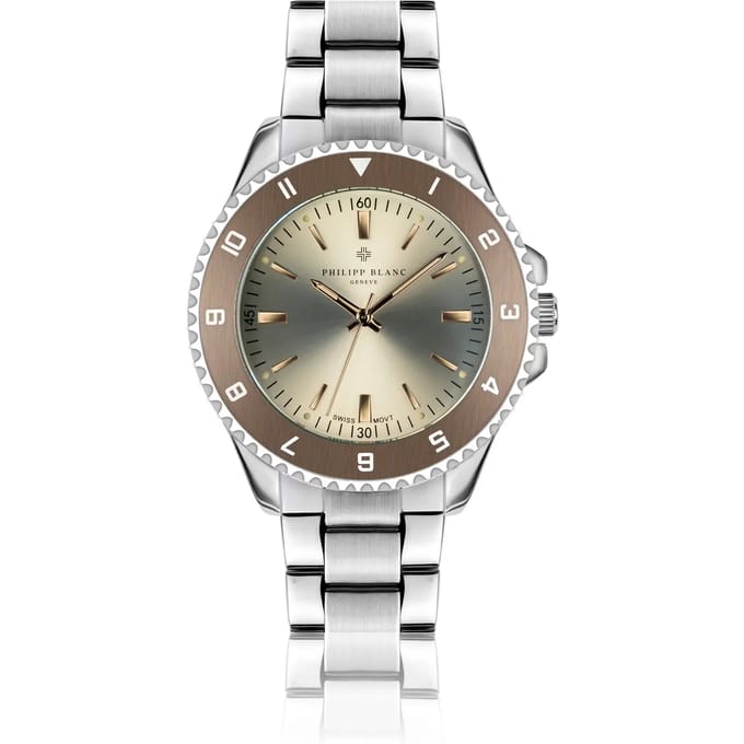 Zilveren horloge Philipp Blanc Avenches