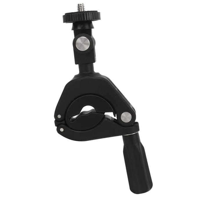 Fiets Camera Stuurbevestiging Aluminiumlegering Plastic Fiets Actiecamera Beugel voor OSMO Action 3 voor black