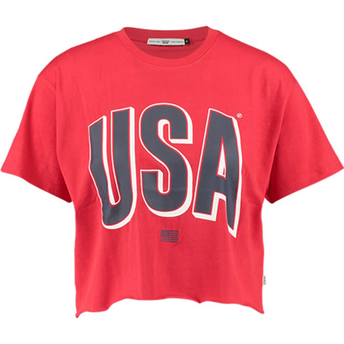 America Today Elvy Usa Tomato Taglia: S | Maglie Sportivi Outlet | Donna | Rosso