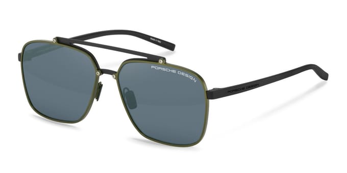 Porsche Design P8937 Olive/black 59/15/150 MAN Zonnebrillen