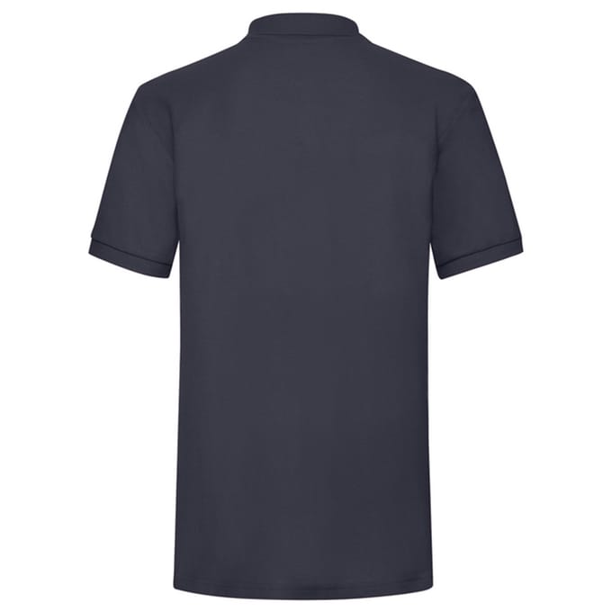 Fruit of the Loom Heren Zwaargewicht Poloshirt (Deep Navy)
