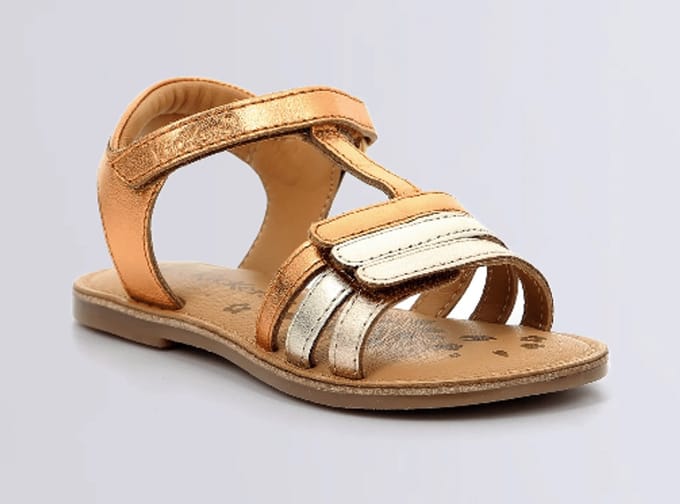 Kickers Meisjes Sandaal | Rosegold | Maat: 28