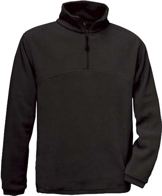 1/4 rits fleece B&C Highlander