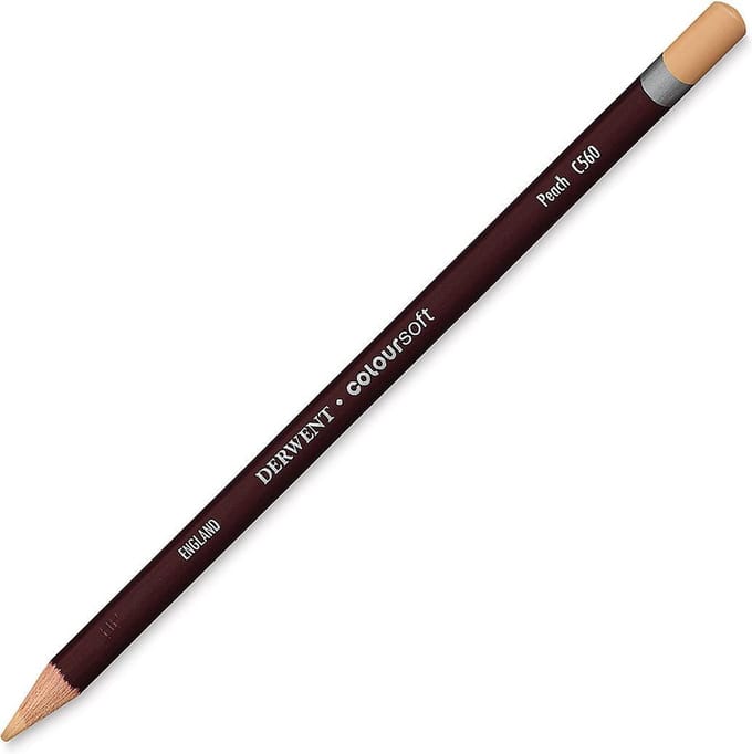 Derwent Coloursoft potlood Peach C560