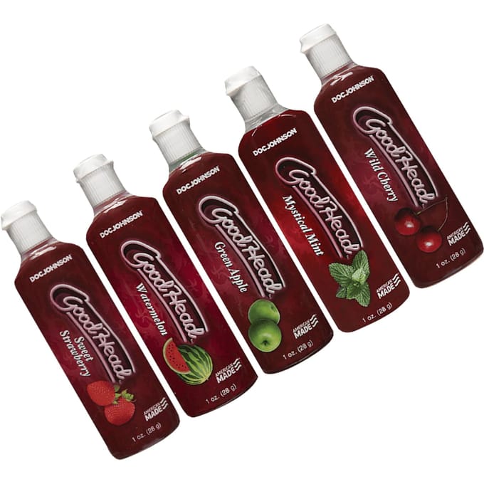 Doc Johnson - Good Head Oral Delight gels - 5 stuks