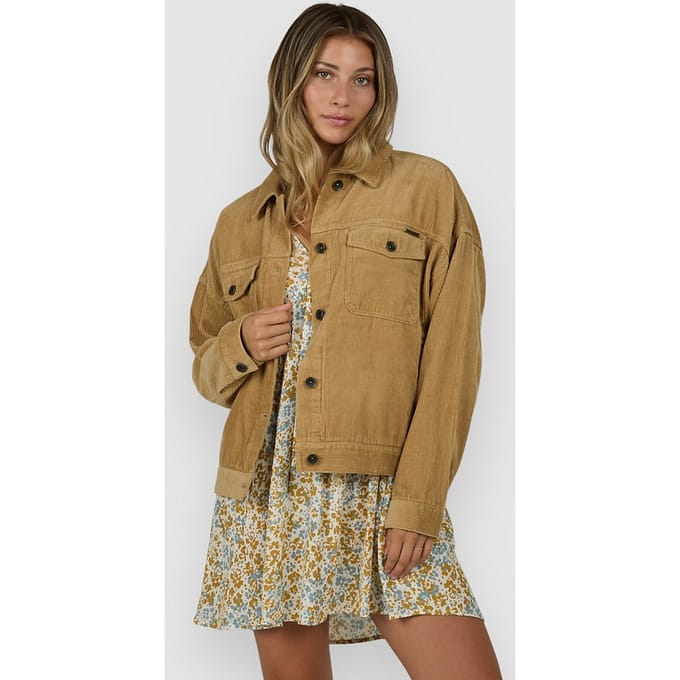 Salty Crew Boardwalk Jas bruin