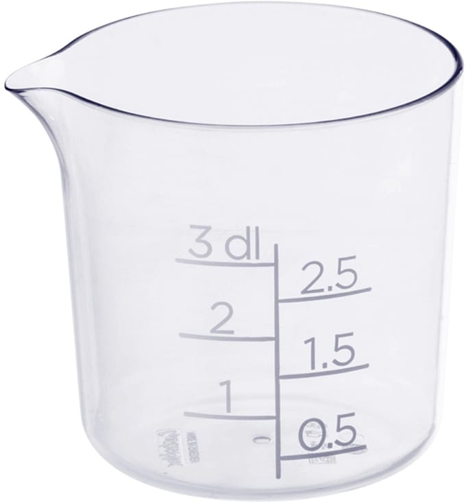 GastroMax Maatbeker 0,3 Liter Transparant