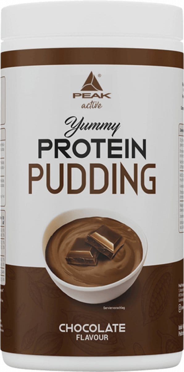 Peak Yummy Protein Pudding (450g) Chocolate - Functionele voeding - Eiwitrijke voedingsmiddelen