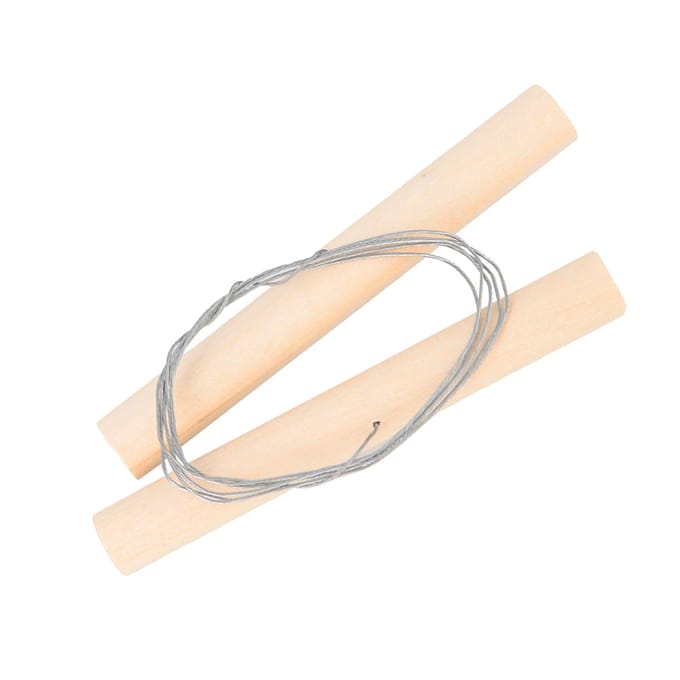 Draagbare Draad Kleisnijder Keramische Klei Tool Boetseren Snijden Gereedschap beige
