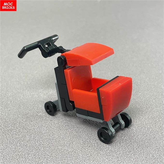 MOC Bricks kinderwagen Serie voedingsflesje baby figuur Gemonteerd constructiespeelgoed Gericht op leren Speelgoed Ideaal Voor Kinderen Cadeau red