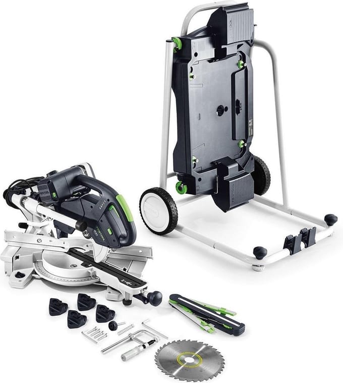 Festool KS 60 E-UG-SET KAPEX Afkortzaag incl. onderstel - 1200W - 216mm