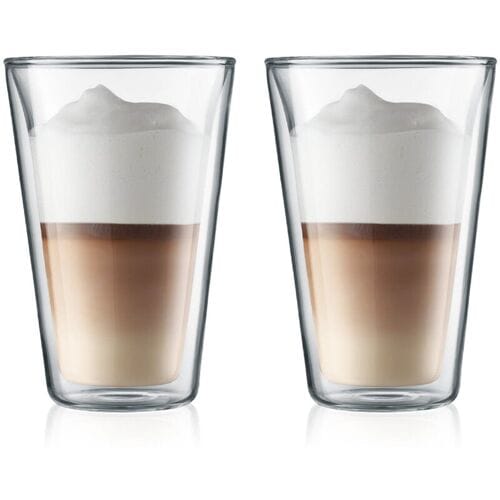 Bodum Canteen dubbelwandige glazen - 0,4 L, groot, set van 2