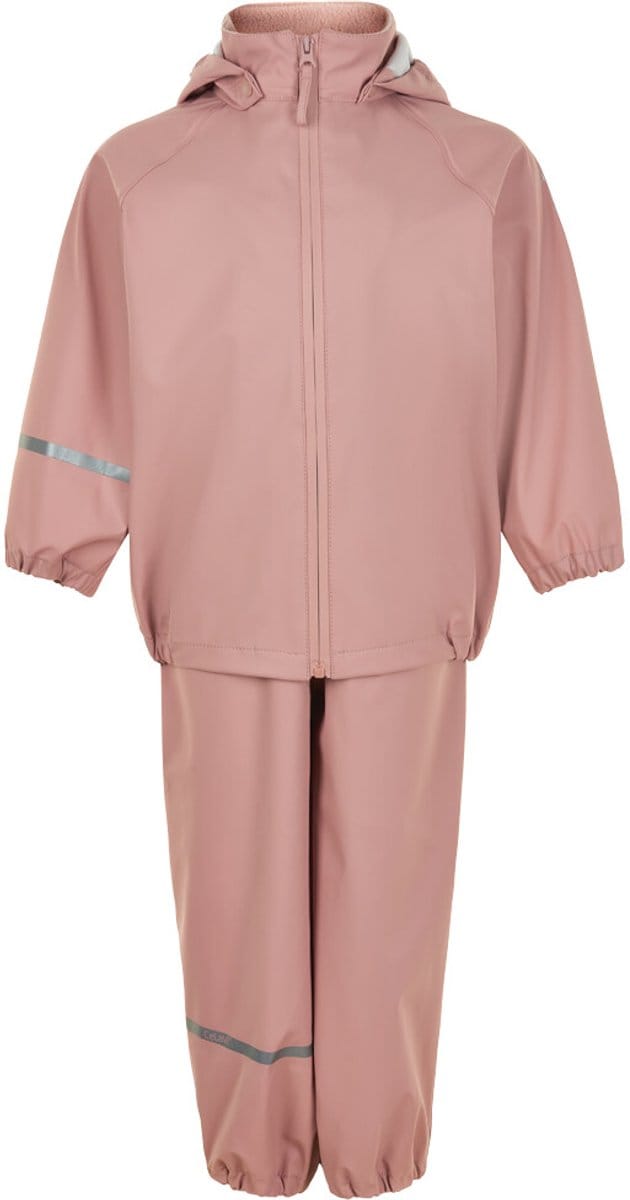 CeLaVi - Basic regenpak voor kinderen - Gerecycled - Misty Rose - maat 90 (86-98cm)