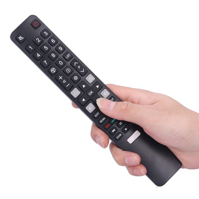 TV Afstandsbediening Vervangende Accessoires Geschikt voor TCL Rc802n yu14 LED Televisie black