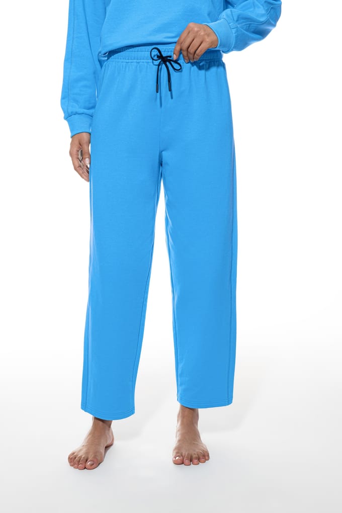 Broek 7/8-lang Serie Cozy Love Blue Atmosphere