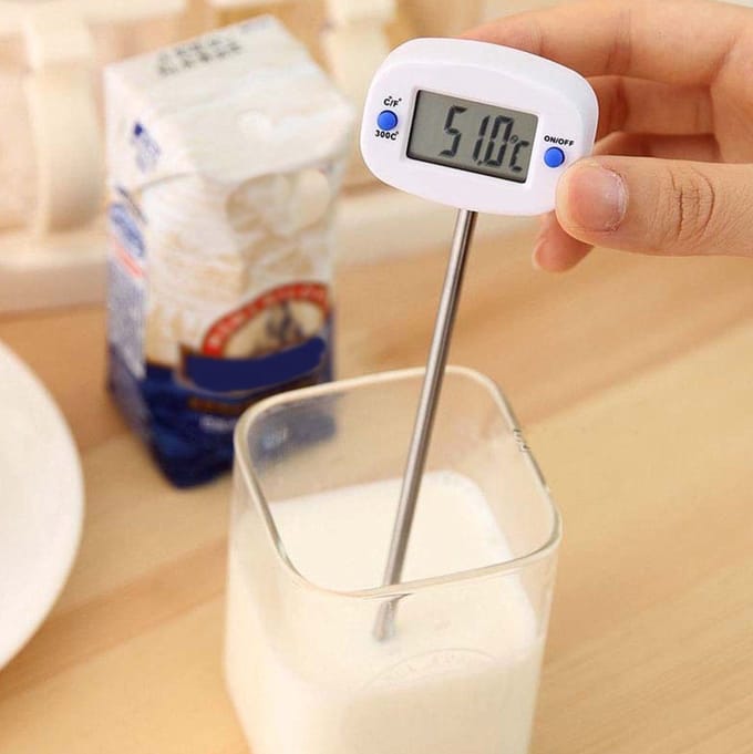 Keukenthermometer - Suikerthermometer - Kernthermometer - Voedselthermometer - Digitale Thermometer Keuken - BBQ thermometer - LOUZIR