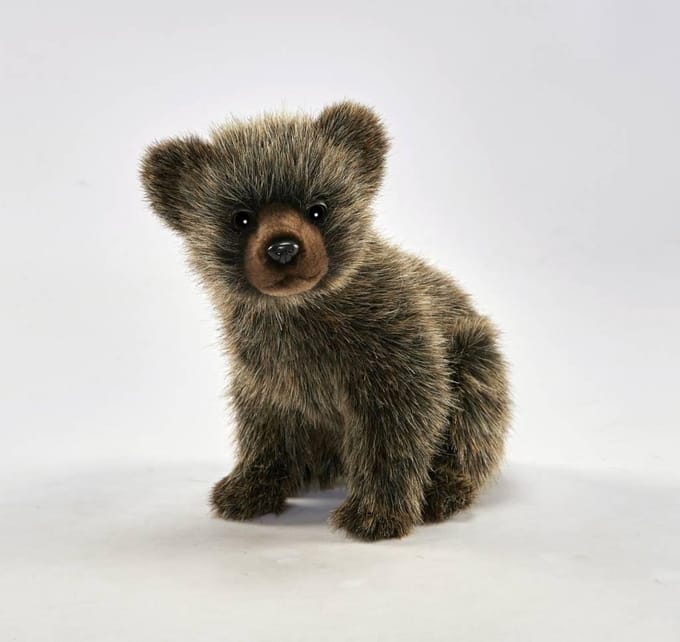 Hansa Grizzly Beer knuffel 24 cm hoog