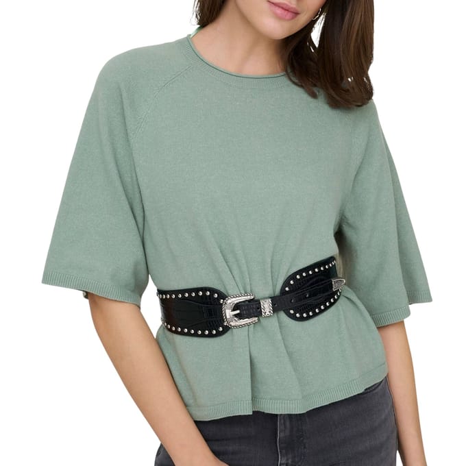 Only Loyal S/S Crew Shirt Dames - Maat M