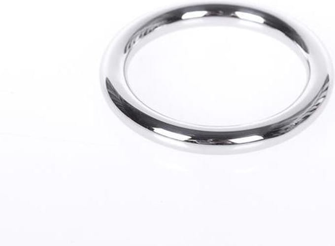 Kiotos Steel - Cockring - RVS - Breedte 5 mm - Ø 27,5 mm