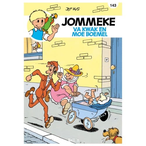Va Kwak En Moe Boemel - Jommeke Strip - Jef Nys