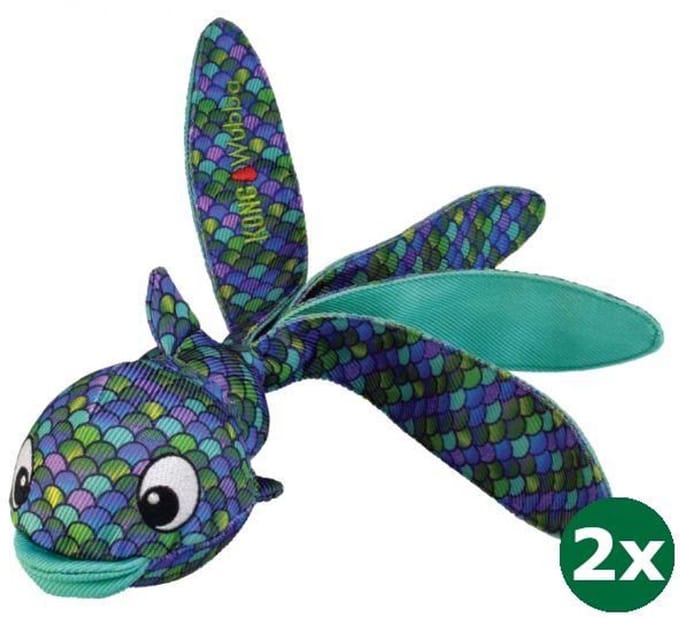 Kong wubba finz blauw 2x 37x9x8,5 cm