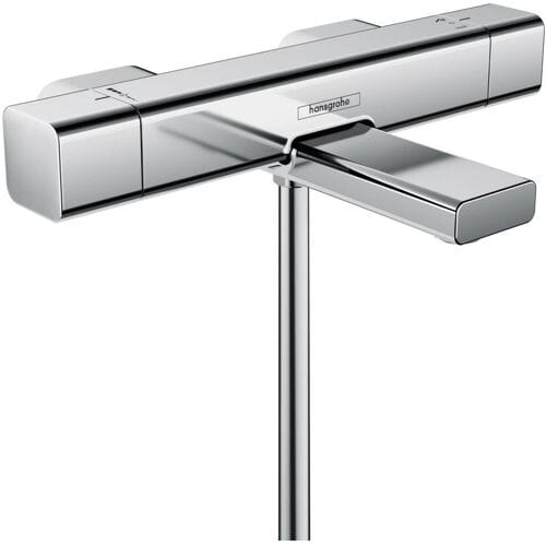 Hansgrohe Thermostatische Badkraan Ecostat E - Cooltouch - Waterbesparend - Chroom - 15 Cm