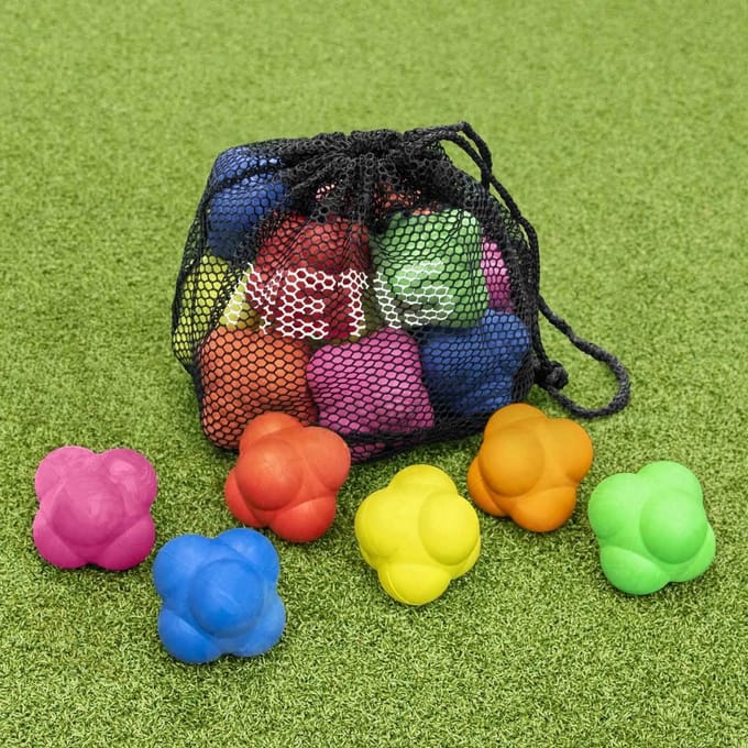 Reactieballen Set voor Snelheid, Behendigheid en Hand-Oogcoördinatie Training (6 stuks)