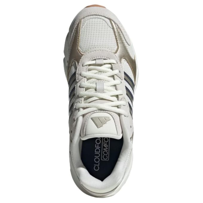 Adidas Crazychaos 2000 Wit Cyber Metallic Grijs Dames Sneakers Crème Gebroken Wit Orbit-Grijs IG4346 38⅔