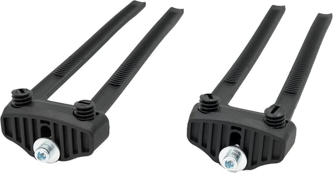 Ringslot montagekit Flexmount universele adapter bevestigingsset montagestrips zwart