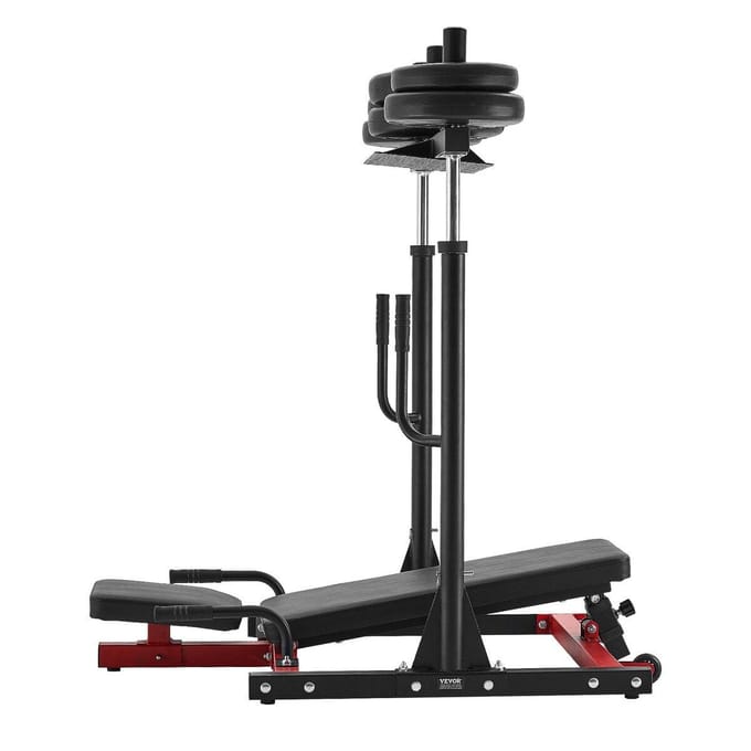 Machine de Presse à Jambes Verticale Spéciale Bas du Corps Équipement d'Entraînement pour Salle de Sport à Domicile
