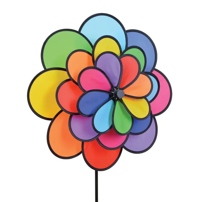 Windwijzer Premier Kites Triple Daisy Windmill Spinner