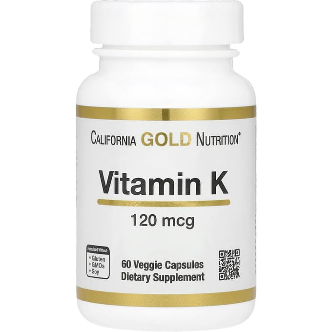 Vitamine K Complex, 60 Plantaardige Capsules