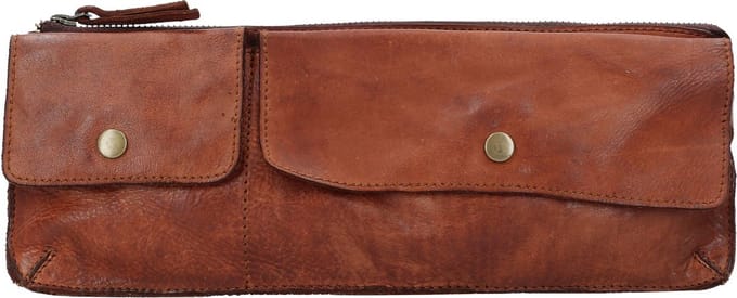HAROLD'S Leren gordeltas schoudertas Submarine Beltbag Cognac bruine