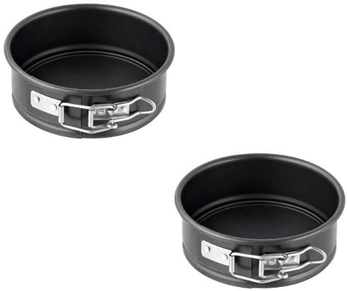 Set van 2 kleine springvormpjes 12 cm Zenker Special Mini