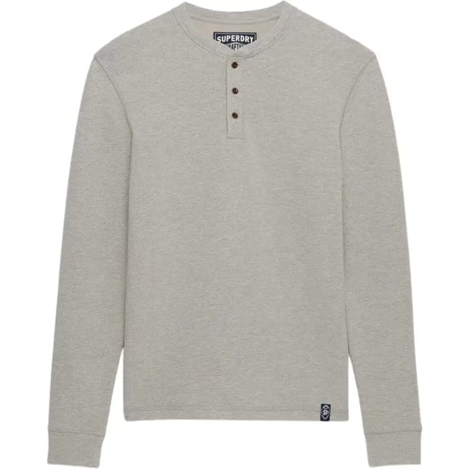 Superdry - The Merchant Store - Grandad Top - Heren - Tops
