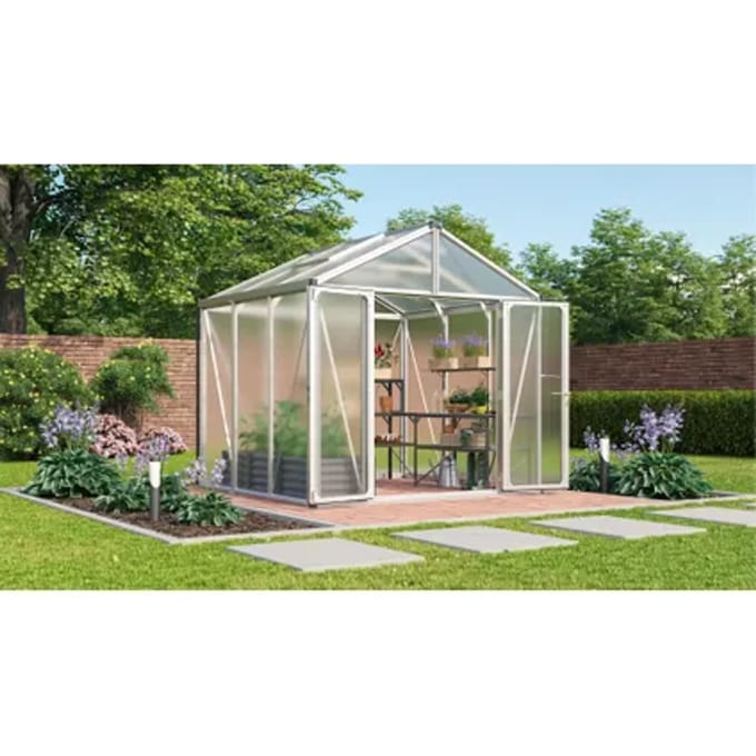 Vitavia Tuinkas Zeus Comfort 6200 - Polycarbonaat 16mm - Aluminium - 258x242x250cm