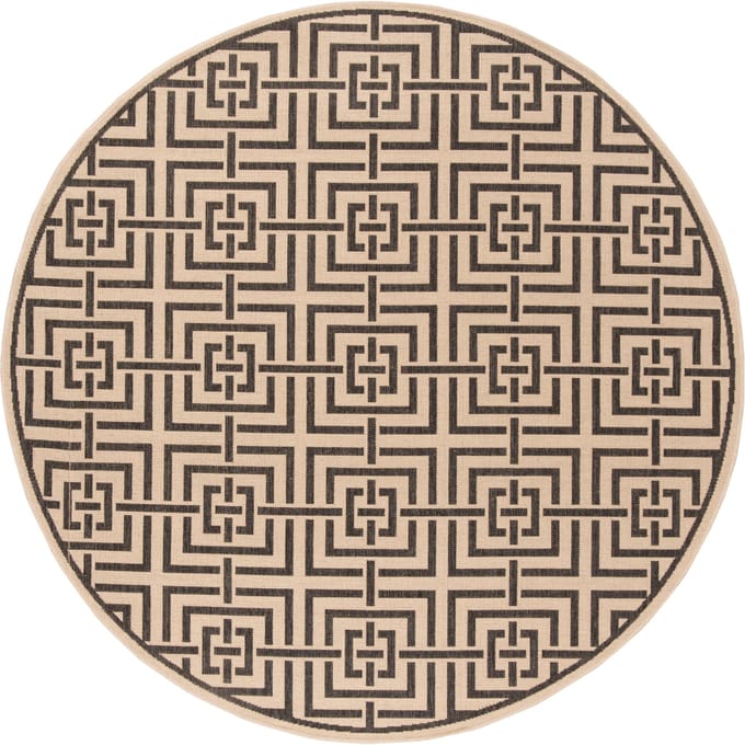 Buitenkleed Petani Rond | Safavieh