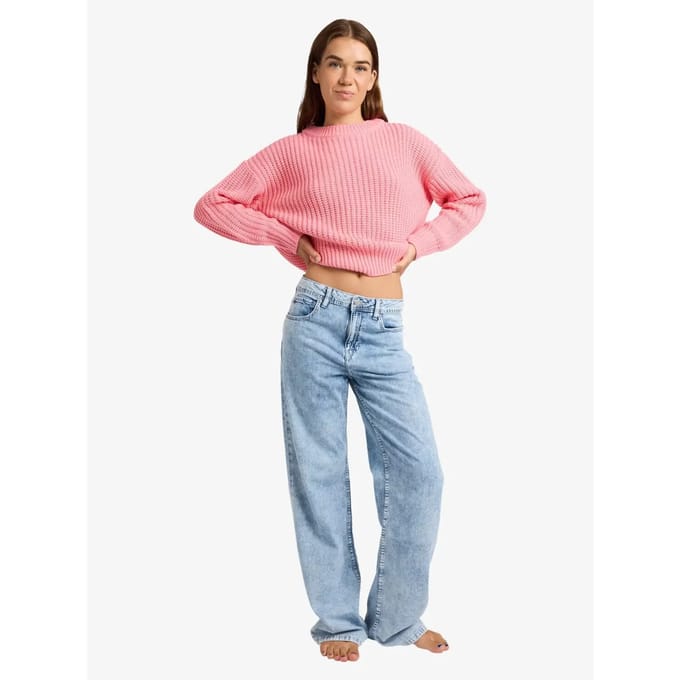 Losvallende jeans voor dames Roxy Dawn Patrol Mid