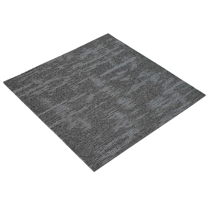 vidaXL - Vloertegel - Houtskoolgrijs - 50 - x - 50 - cm - 4 - st