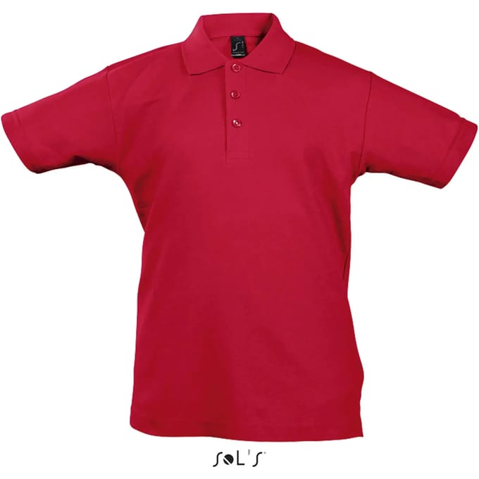 SOL'S Kids´ Summer Polo II L512K - Red - 6 years (106/116)