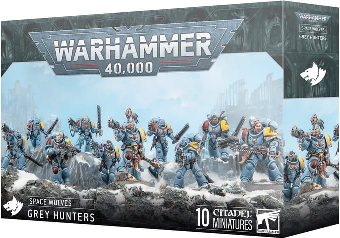 Warhammer 40.000 40K - Space Wolves - Grey Hunters - 53-21 (vernieuwde editie 2025)