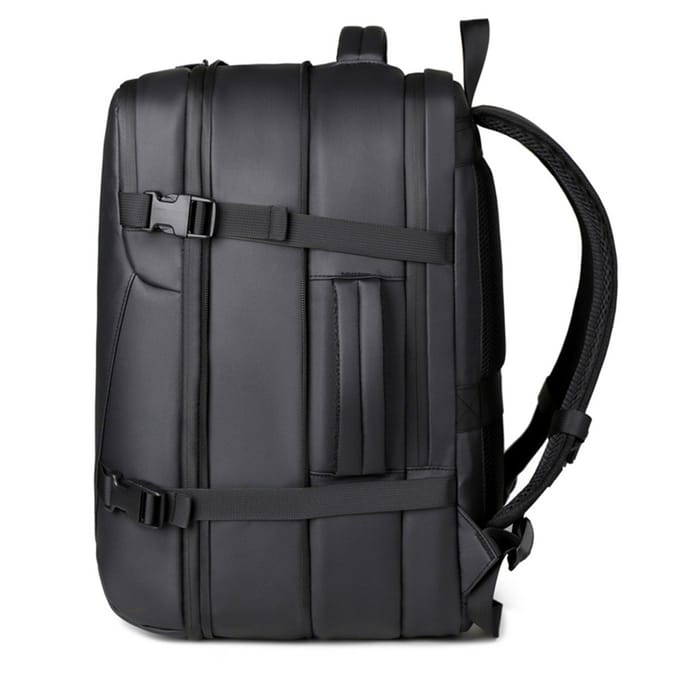 Vacuüm Rugzak met Pomp Anti-Diefstal Slot Spatwaterdicht 36-55L Grote Capaciteit Droog en Nat Gescheiden gray